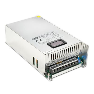 1000W 0-27V DC Switching Power Supply, Industrial Transformer PSU AC to DC Adapter Converter for LED Light Strip CCTV Camera Radio Audio Amplifier CNC 3D Printer (1000W27V37A)