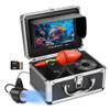 BINBINNIAO Newes 7 inch 1080P HD Underwater Fishing Camera with 24pcs LED&Infrared Light,4500mAh Fish Finder for Winter ice Fishing view 1