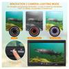 BINBINNIAO Newes 7 inch 1080P HD Underwater Fishing Camera with 24pcs LED&Infrared Light,4500mAh Fish Finder for Winter ice Fishing view 4