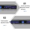 22-band stereo graphic equalizer with 10 preset effects to reduce noise and adjust low/mid/treble for studio, bar, stage view 4