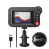 BINBINNIAO Portable Fish Finder Transducer Sonar Sensor Water Depth Finder LCD Screen Echo Sounder Fishfinder with Fish Attractive Lamp for view 1