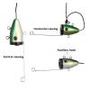 10 inch Underwater Fishing Camera 16GB DVR HD 1280 * 720 Screen 12pcs Infrared Lamp 1080P 15M/30M Fish Finder for Sea Ice Fishing(15M Cable) view 3
