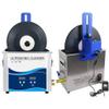 MDYHY Ultrasonic Vinyl Record Cleaner 300W Heated 6.5L Vinyl Record Cleaning System with Adjustable Temperature and Degas, Lifter Bracket (Blue) view 1