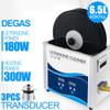 MDYHY Ultrasonic Vinyl Record Cleaner 300W Heated 6.5L Vinyl Record Cleaning System with Adjustable Temperature and Degas, Lifter Bracket (Blue) view 2