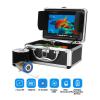 7inch Fishfinder Underwater Fishing Camera Double Lamp 30LEDs 15M 30M 50M Waterproof for ICE/Sea/River Fishing(15M with DVR) view 3