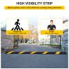 HDXWIFD Speed Bumps for Road, Rubber Speed Bump, Heavy Duty Cable Floor Cord Protector Cover Ramp, Effectively Preventing Tripping Hazards for Parking Lot School Warehouse Hotel view 4