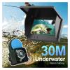 BINBINNIAO Portable Fish Depth Finder Water Handheld 1080P 4.3 Inch LCD Fish Finder Underwater 220 Fishing Camera with Night Vision(7 INch 30 m) view 3