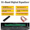 31-band digital audio stereo graphic equalizer with music spectrum analyzer, 12 rhythm modes and noise reduction for professional recording studios view 2
