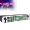31-band graphic equalizer with digital audio processing, LED spectrum display, 10 preset effects, automatic noise reduction for professional studio use view 1