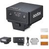 Godox IT20 C IT20C Mini Camera Flash for Canon, TTL Godox Flash,700+ Full Power,1.5s Recycle Time,USB-C Charging, with Magnetic Diffuser & Filter -Black view 1