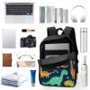 100% BLUE COLLAR Lightweight 17 Inch Luggage Bag Dinosaur (3) Unisex-Adult Sport Backpack Business Work Laptop Backpack Carry On Bookbag view 3