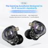 KZA COUSTICS KZ Gale in-Ear Monitor Headphones Gaming with Dual Mic, Wide Frequency Response, Super-Linear Driver, Fit for Gaming and Music, Type-C with EQ Adjuster view 2