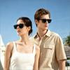 AI Glasses for Men & Women, Smart Glasses Powered by ChatGPT, AI Real-time Translation with 145 languages, 11H Music Play, Bluetooth Sunglasses with Polarized Lens, UV Protection for Daily Use, Travel view 2