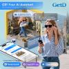 AI Glasses for Men & Women, Smart Glasses Powered by ChatGPT, AI Real-time Translation with 145 languages, 11H Music Play, Bluetooth Sunglasses with Polarized Lens, UV Protection for Daily Use, Travel view 4