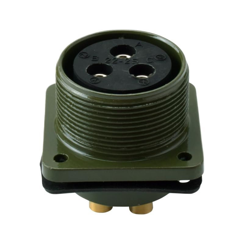 KOTIRCYY MS3102 22-2PSocketPin U.S. Military Standard Aviation Plug Connector Socket