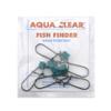 Aqua-Clear, Braid Resistant Fish Finder, Size #8 Duo Lock Snap, Green Slide, 5 pc view 1
