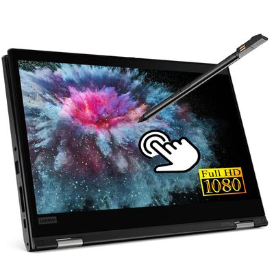 Lenovo ThinkPad L13 Yoga 2-in-1 Laptop 13.3" Full HD Touchscreen Notebook, Intel Core i5-10310U, 16GB DDR4 RAM 256GB SSD, Windows 11 Pro(Renewed)
