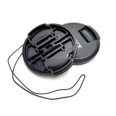 1piece 40.5-82mm Compatible for Sony 40.5mm 49mm 55mm 52mm 58mm 67mm 72mm 77mm 82 Mm SLR Camera Lens Center Pinch Snap-on Cap Cover(40.5mm)