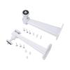 Ehlivhall 360 Degree Adjustable Security Camera Metal Wall Mount Bracket Indoor Outdoor Ceiling Mounting for Arlo Pro 2 3 CCTV Dome Surveillance Camera with Aluminum Alloy Construction White 2 Pack view 3