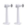 Ehlivhall 360 Degree Adjustable Security Camera Metal Wall Mount Bracket Indoor Outdoor Ceiling Mounting for Arlo Pro 2 3 CCTV Dome Surveillance Camera with Aluminum Alloy Construction White 2 Pack view 4
