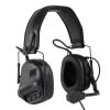 AHTCPO Helmet Communication Headset, Retractable and foldable, with Detachable Microphone, for Military(Black) view 3