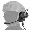 AHTCPO Helmet Communication Headset, with Mic, Rail Mount Flip-Up Design, for Military and Outdoor Adventures(Green) view 2