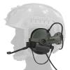 AHTCPO Helmet Communication Headset, with Mic, Rail Mount Flip-Up Design, for Military and Outdoor Adventures(Green) view 3