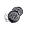 1piece 40.5-82mm Compatible for Sony 40.5mm 49mm 55mm 52mm 58mm 67mm 72mm 77mm 82 Mm SLR Camera Lens Center Pinch Snap-on Cap Cover(77mm) view 4