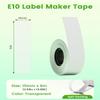 3 Rolls Compatible with SUPVAN E10 & E11 Label Maker Tape, Transparent,Continous 0.59in x 19.68ft (15mm x 6m), Standard Laminated Thermal Label Tape Refill,Replacement for SUPVAN E10 & E11 view 3