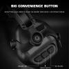 Tactical Headset with Boom Mic, Noise Cancelling Headphones, for Shooting Hunting Communication(Green) view 4