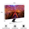 Baocicco Night Sakura Television Screen Cover 32 Inch Cherry Blossom Riverway Anti-Static Dustproof Waterproof TV Covers Anti-Static Dustproof Weatherproof Protective Cover for LCD/LED/HD view 2