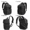NICGID Sling Bags Chest Shoulder Backpacks, 13.3'' 14.1'' 15.6''Laptop Backpack Crossbody Messenger Bag Travel Outdoor (Black-059, 14.1 Inch) view 2