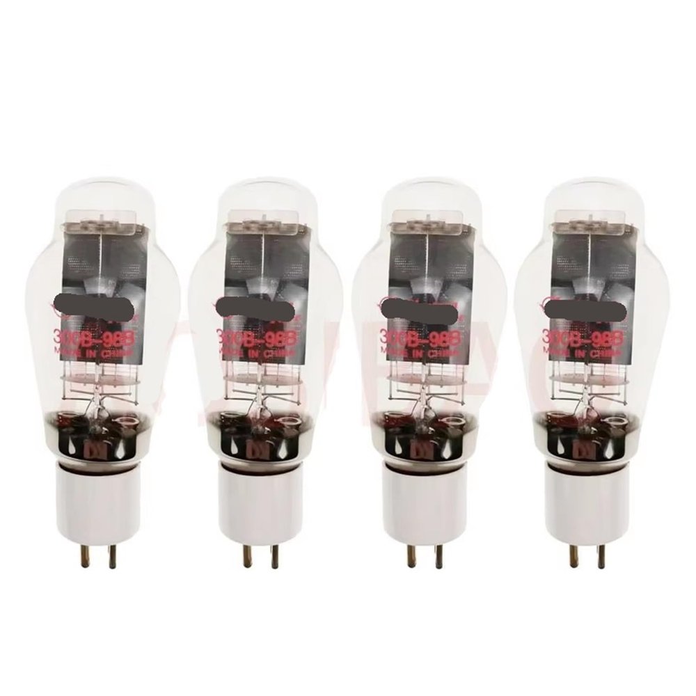 300B-98B Vacuum Tube Precision Matching Tube Replaces 300B-98/300B-T/WE300B/300B Tube Amplifier(4 Piece 300B98B)