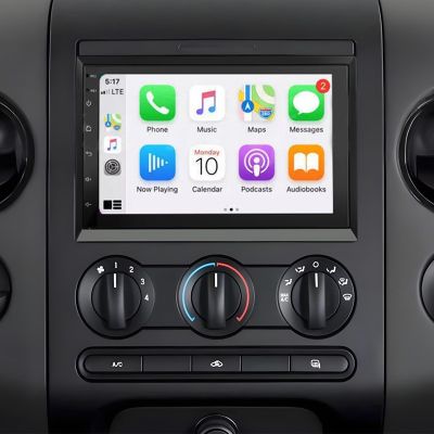 4+64G 7 inch Touchscreen Car Stereo Fit for Ford F150 F250 2004-2014, Android13.0 Car Radio for Escape Focus Mustang Expedition Fusion with Carplay Android Auto GPS Backup Camera+Mic