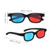 PACKOVE 10 Pcs 3D Glasses for Movies Home Theater 3D Red Blue Viewing Glasses Compatible with Computer Monitors Tvs Projector Screens view 2