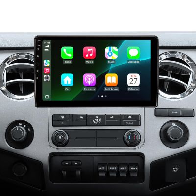 10" Android 13 Car Stereo for Ford F150 (2004-2008) & F250 F350 Super Duty (2008-2016) - 2GB+64GB Wireless CarPlay Android Auto Radio, QLED Touchscreen, 5G WiFi, 1080P Backup Camera, GPS Navigation