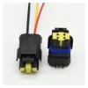 1 Set 2 Pin Automotive Connector Lamphold Light Socket for for Sicma FCI CON-391 Turn Signal Plug 211PC022S0049 211PL022S0049(15cm Wire) view 2