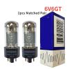 6V6 6V6GT Vacuum Tube Replaces 6P6P 6N6C CV511 Audio Valve Electronic Tube Amplifier Kit Quad(2pcs Matched Pair) view 2