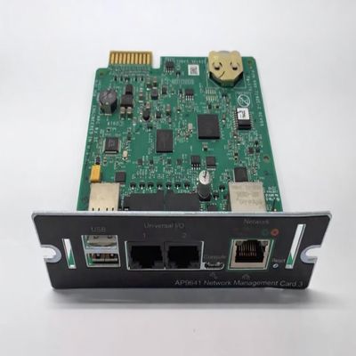 Zurjy Replacment for APC UPS Network Management Card 3 (AP9641) 2020 Model with Dual USB Ports & Temperature Monitoring Remote Power Management for APC Smart-UPS