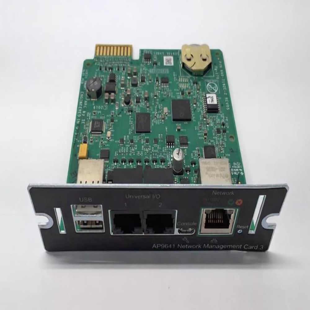 Zurjy Replacment for APC UPS Network Management Card 3 (AP9641) 2020 Model with Dual USB Ports & Temperature Monitoring Remote Power Management for APC Smart-UPS