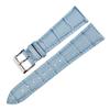 HMFang Watch Accessories 16mm 18mm 20mm 22mm Watch Band Genuine Leather Watch Strap Fashion Green Compatible With Gucci Women Watchbands(Blue,18mm) view 1