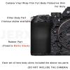Camera Cover Skin Sticker for Sony FX6 Camera Protector Film Skin Anti-Scratch Protective Decoration FX 6(Leather Black) view 3