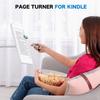 GEKVIVE RF Remote Control Page Turner for Kindle Paperwhite Scribe Accessories, Page Turner Clicker for iPad Tablets Reading Novels Taking, Phone Camera Video Record Triggers Remote, Green view 2