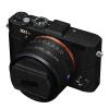 RX1RM2 Anti-Scratch Mirrorless Camera Decal Skin Film for Sony RX1R Mark II Vinyl Wrap Body Protective Sticker Protector Coat (Cross Ultra Black) view 1