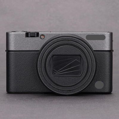 Camera Body Sticker Protective Skin Film Skin Accessories for Sony RX100 V RX100 IV Vinyl Wrap Decals RX100M4 RX100M5 RX100M5A(Deep Grey+Frosted Black)