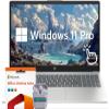 HP Touchscreen 15.6" Business Laptop Computer, Windows 11, 16GB RAM 1TB SSD, Intel Core i3-N305 Processor, FHD IPS LED Display, SageNova Earphones, Moonlight Blue view 1