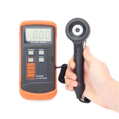 UV Meter, 400m W/cm UV Light Meter UVA LSI-Circuit Tester Accuracy UV Sensor with Light Correction