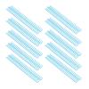 Binding combs, premium plastic 30 durable customizable spine for professional reports presentations and school projects transparent blue 10 pack view 1