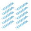 Binding combs, premium plastic 30 durable customizable spine for professional reports presentations and school projects transparent blue 10 pack view 4