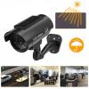 lyrlody Simulation Camera Dummy Security Camera Solar Powered Fake Camerawith Flashing LED Light for Shopping Malls Hotels Parking view 3